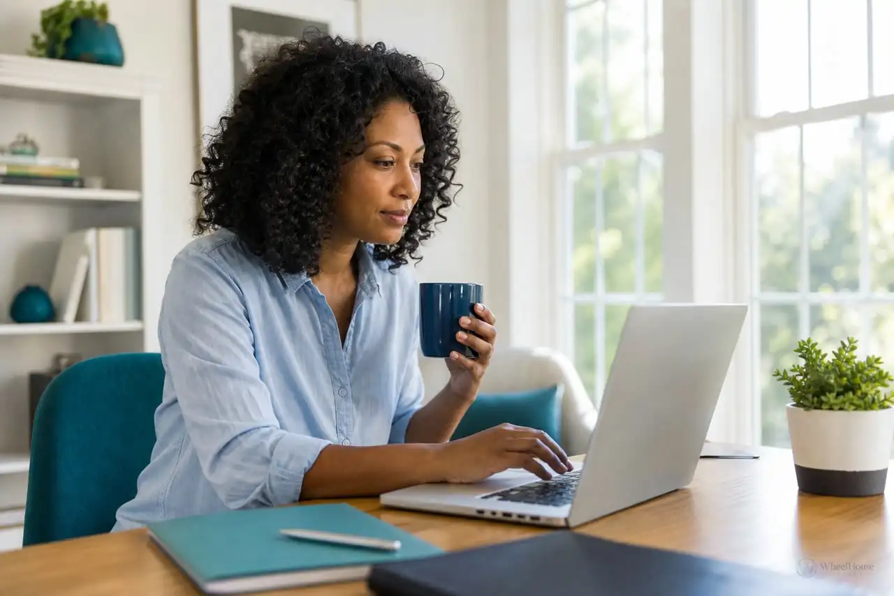 New telehealth member completing secure onboarding before a first virtual visit
