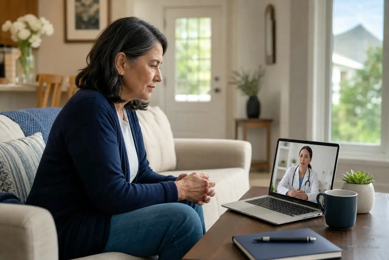WheelHouse Health guide to in-home clinical visits in Northern Virginia